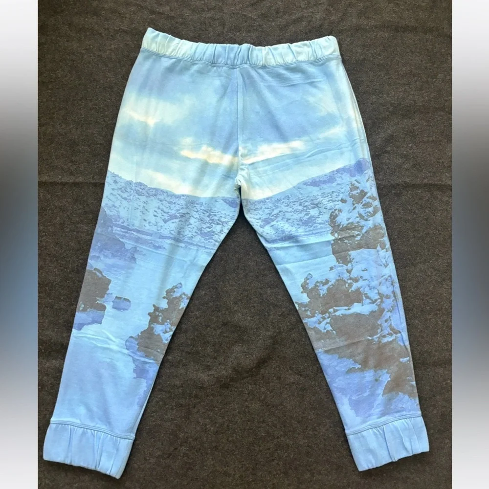 Victoria’s Secret Angel Sweatpants Joggers  Sweats Ocean Blue Beach size XL NWOT